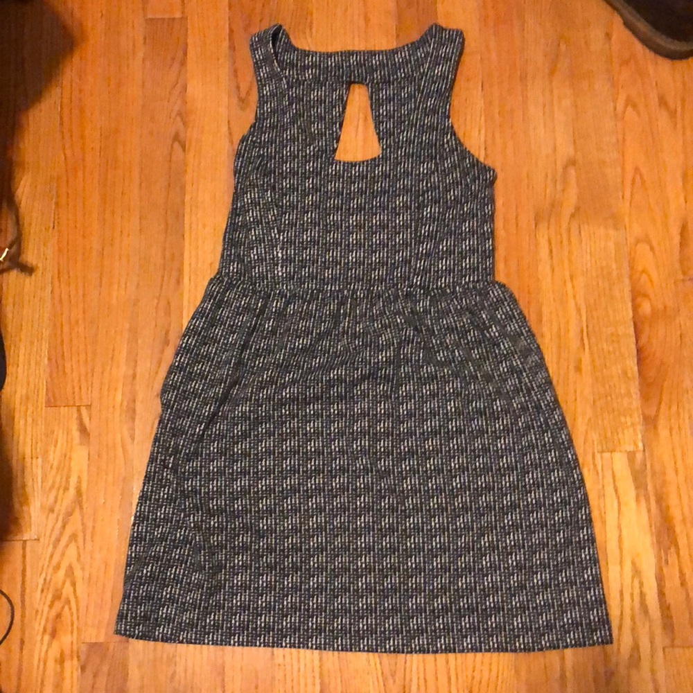 Black and white dress